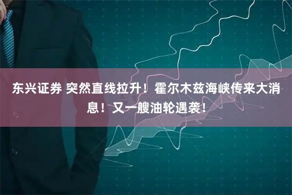 东兴证券 突然直线拉升！霍尔木兹海峡传来大消息！又一艘油轮遇袭！